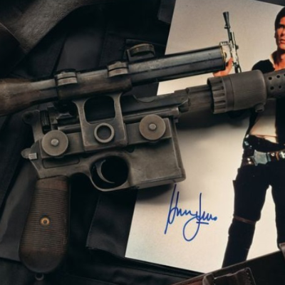 Original Han Solo Blaster Heads to Auction